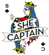 Logotyp för She Captain